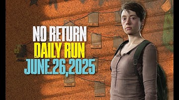 (PS5 Pro) No Return - Daily Run on Grounded as Mel (6/26/25) | The Last of Us Part II:Remastered
