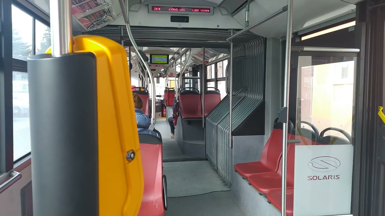 [DPMB] Solaris Urbino 18 III na lince 55 v úseku Podolská - Horníkova