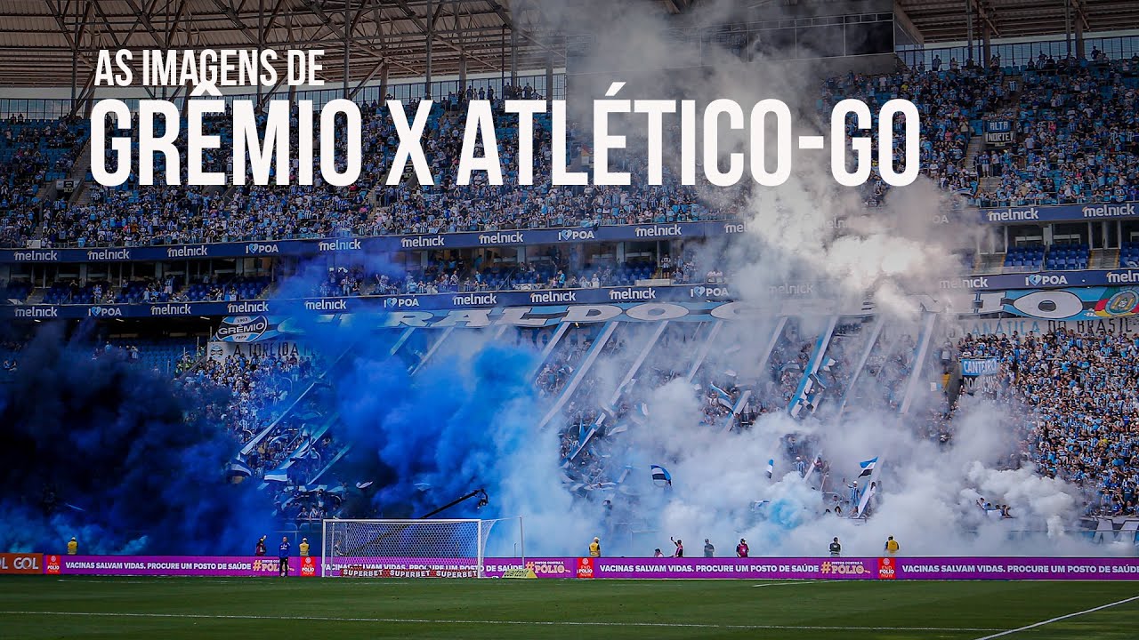 Festa e 3 pontos na Arena - Grêmio x Atlético-GO - YouTube