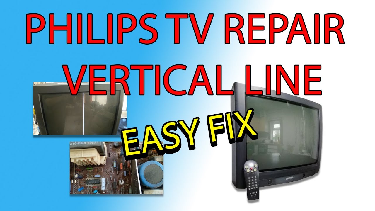 PHILIPS CRT TV REPAIR TIPS 2 YouTube