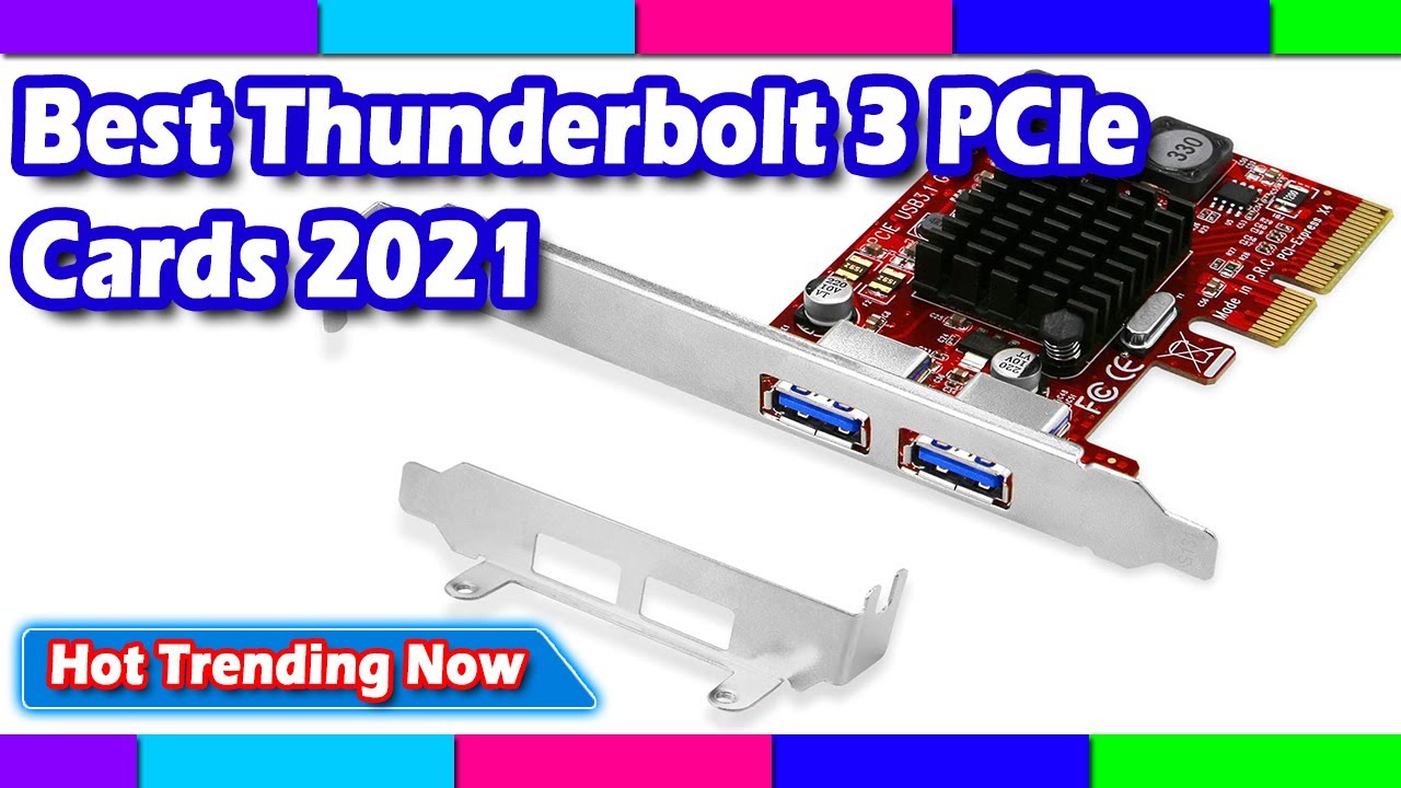 Best Thunderbolt 3 PCIe Cards 2022 YouTube