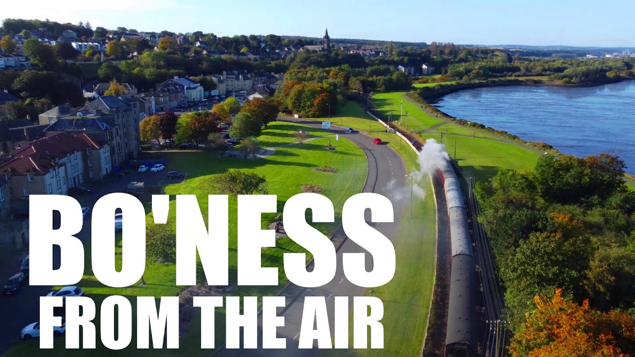 Bo'ness : From the air