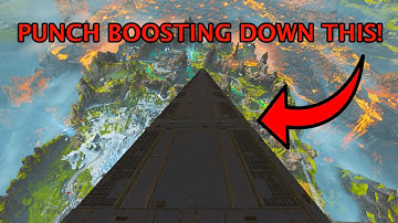 Punch boosting down the BIGGEST slide?