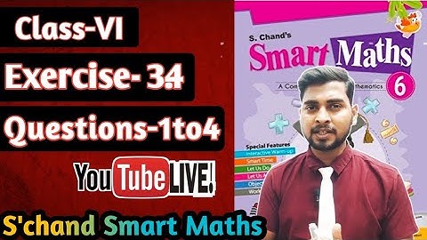 Chapter -3 Playing With Numbers ||  Exercise-3.4|| S