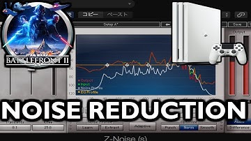 Background Noise Reduction Using Z-NOISE [ ADOBE PREMIERE + WAVES ] PS4 PRO Star Wars Battlefront II