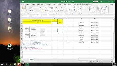 RENAME FILE BY VBA 2