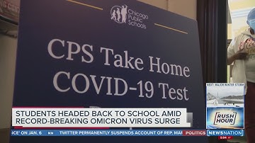 Schools adapt for return from break as COVID-19 cases surge | Rush Hour