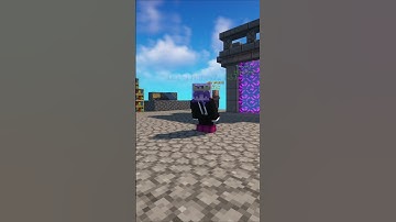 JE SKYBLOCK-EILAND IS ZO LEEG (Bezoekende abonnee Hypixel Skyblock ISLANDS) #shorts #minecraft