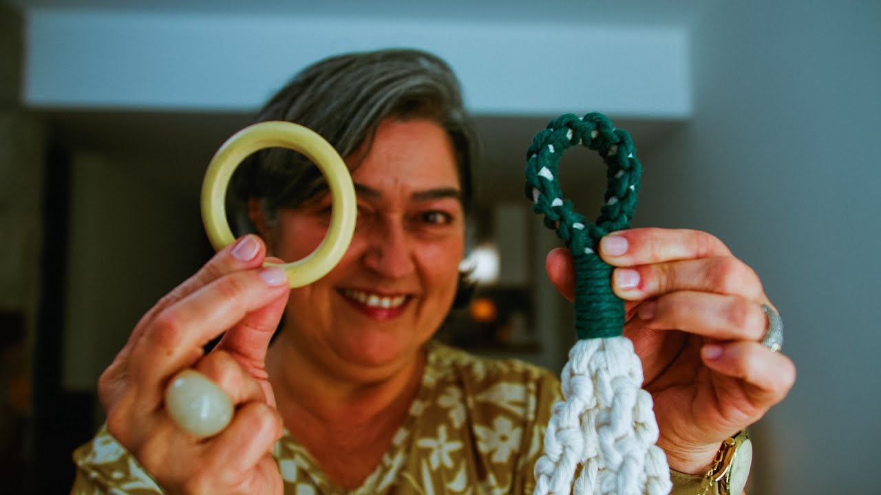 Macramê com Punho de Rede | Tutorial Passo a Passo