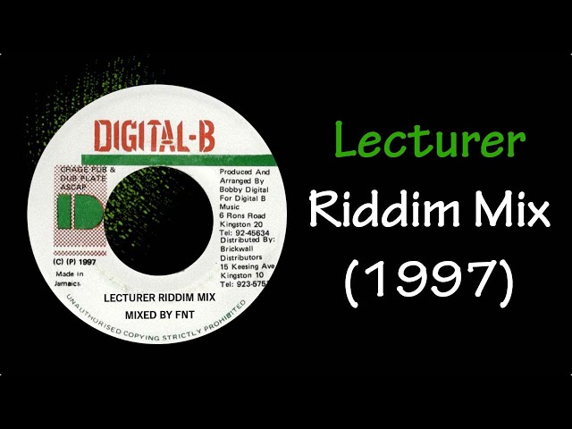 Lecturer Riddim Mix (1997) class=