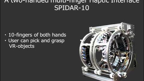 A Proposal of Wire-Driven Bimanual Multi-finger Haptic Display SPIDAR-10
