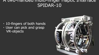 A Proposal of Wire-Driven Bimanual Multi-finger Haptic Display SPIDAR-10