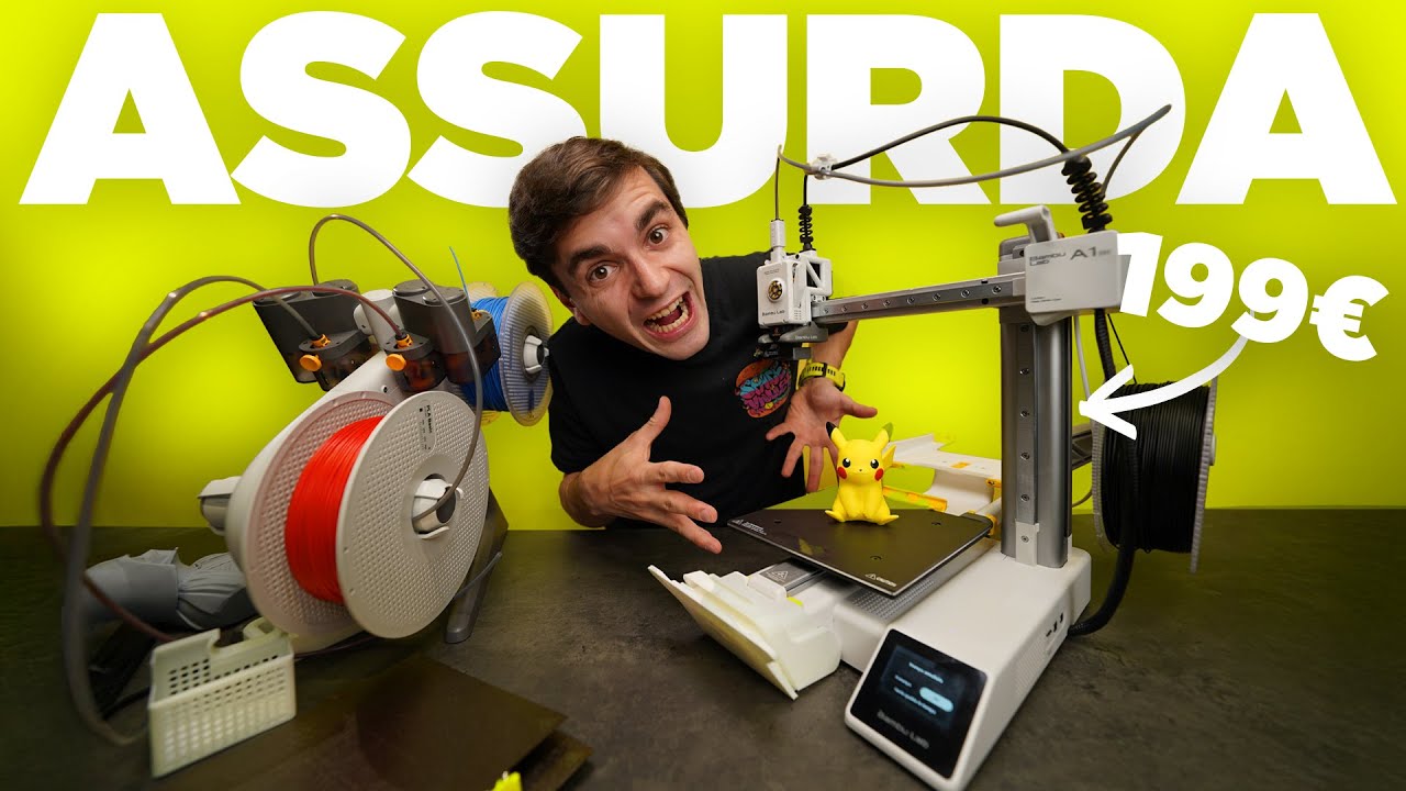 STAMPANTE 3D FUORI DI TESTA.