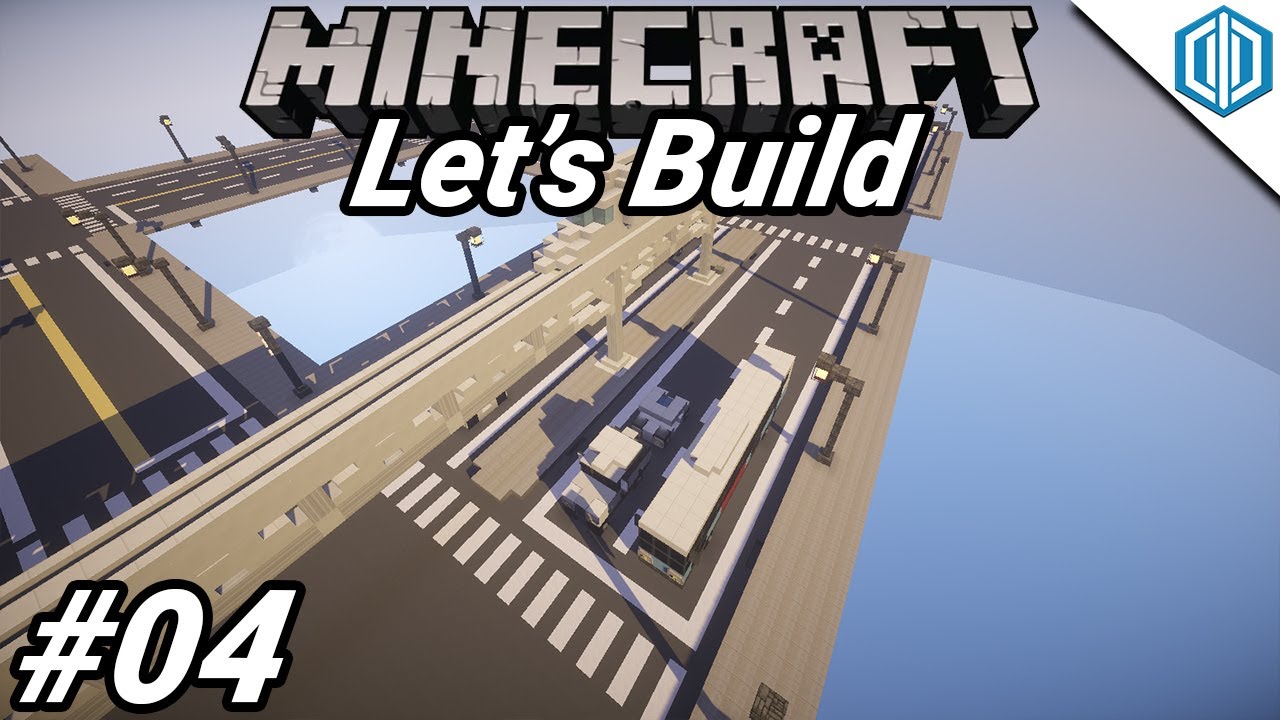 Minecraft - Let's Build A Modern City - Ep 4 - Bullet Train (Minecraft ...