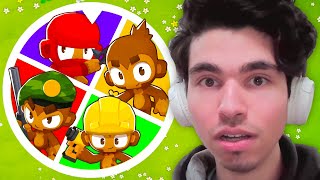 BTD6 IMPOSIBLOON pero CON TORRES RANDOM - ¡Bloons TD 6 en Español