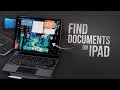 How to Find a Document on my iPad (tutorial)
