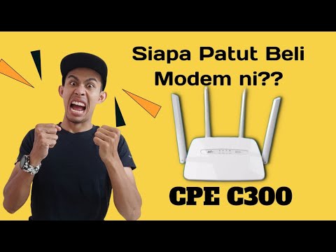 Review Jujur Modem CPE C300 Modified Unlimited Internet Hotspot