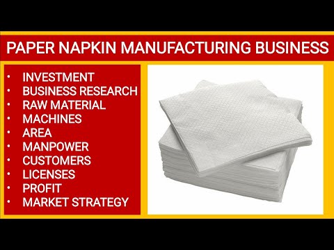 Paper Napkin Manufacturing Business | Tissue Paper Making Business | Tissue Paper | How to