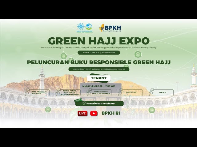 (LIVE) Green Hajj Expo 2025