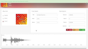 Upload Album Artwork to Your Radio Station