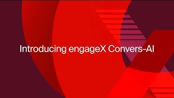 engageX Conversational AI Capability