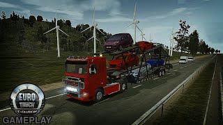 Truk Pengangkut Mobil Kecil. Euro Truck Evolution (Simulator) Gameplay screenshot 3