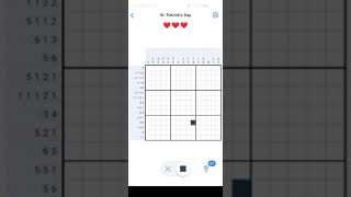 Nonogram St Patrick's Day Puzzle 105 of 144