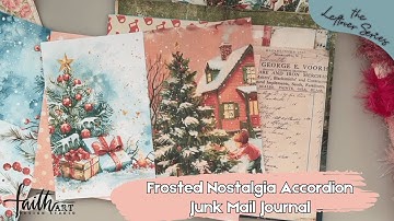 Recyclen met rijkdom: Transformeer ongewenste post in een roze kerstdagboek #leftoverseries