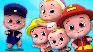 Kids TV Español Latino - cinco pequeños bebés | Canciones Infantiles | Five Little Babies Song