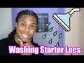 How to Wash Your Starter Locs
