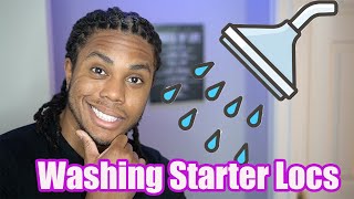 How to Wash Your Starter Locs