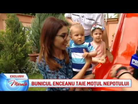 Bunicul Enceanu taie motul nepotului