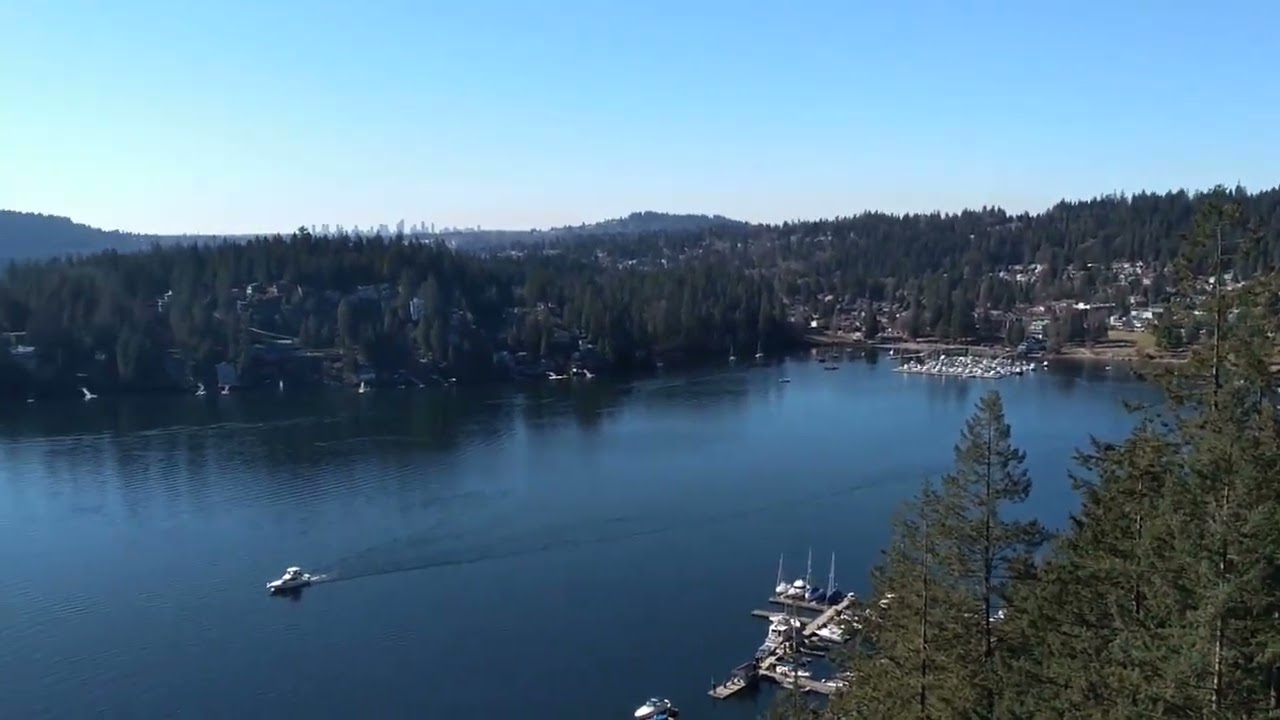 Spectacular View from Quarry Rock, Deep Cove, North Vancouver