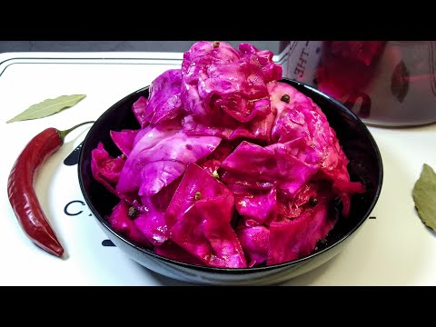 Капуста по-грузински: невероятная хрустящая | Мой проверенный рецепт капусты со свеклой