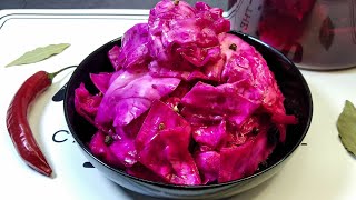 Incredible Georgian crispy cabbage | My Proven Beetroot Sauerkraut Recipe