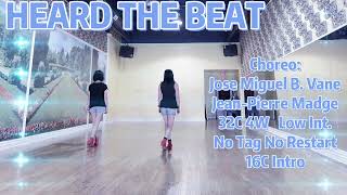 Heard The Beat Line Dance José Miguel Belloque Vane Jean-Pierre Madge