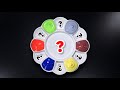 How To 13 Create New Colors Using 6 Unique Acrylic Paint | Satisfying Color Mixing