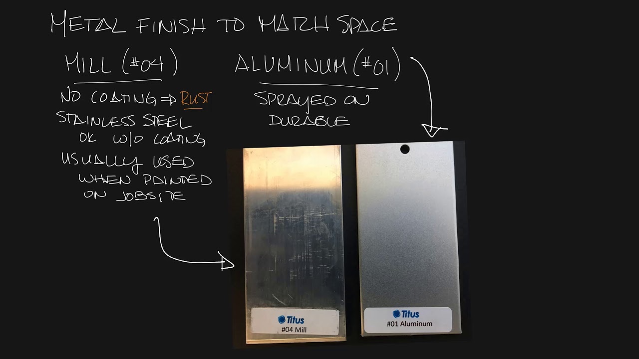 Titus Timeout Podcast Mill Vs Aluminum Finish YouTube Titus Timeout Podcast Mill Vs Aluminum Finish YouTube