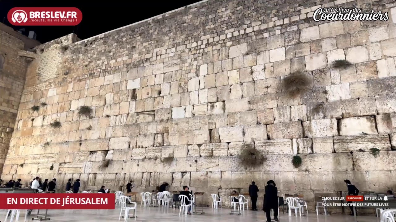 Tikoun Haclali Live au KOTEL Jérusalem 13 Nov 023
