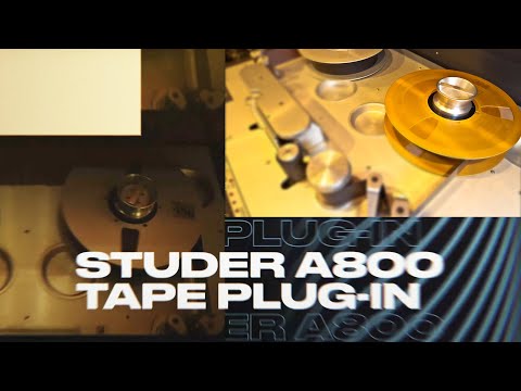 Studer A800 Plug-In Trailer | UAD Native & UAD-2