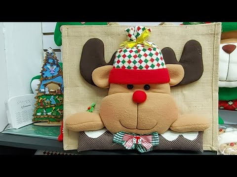 Cojin Navideño De Reno - YouTube