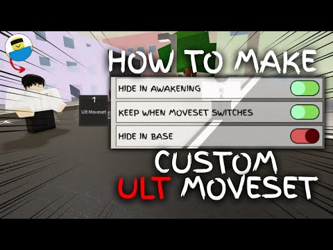 How To Make Custom Ult Moveset in Jujutsu Shenanigans Roblox (Jujutsu Shenanigans)