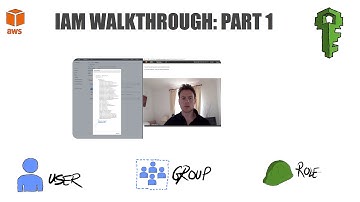 AWS IAM Walkthrough  - Live demo of users, groups, roles, introduction to policies