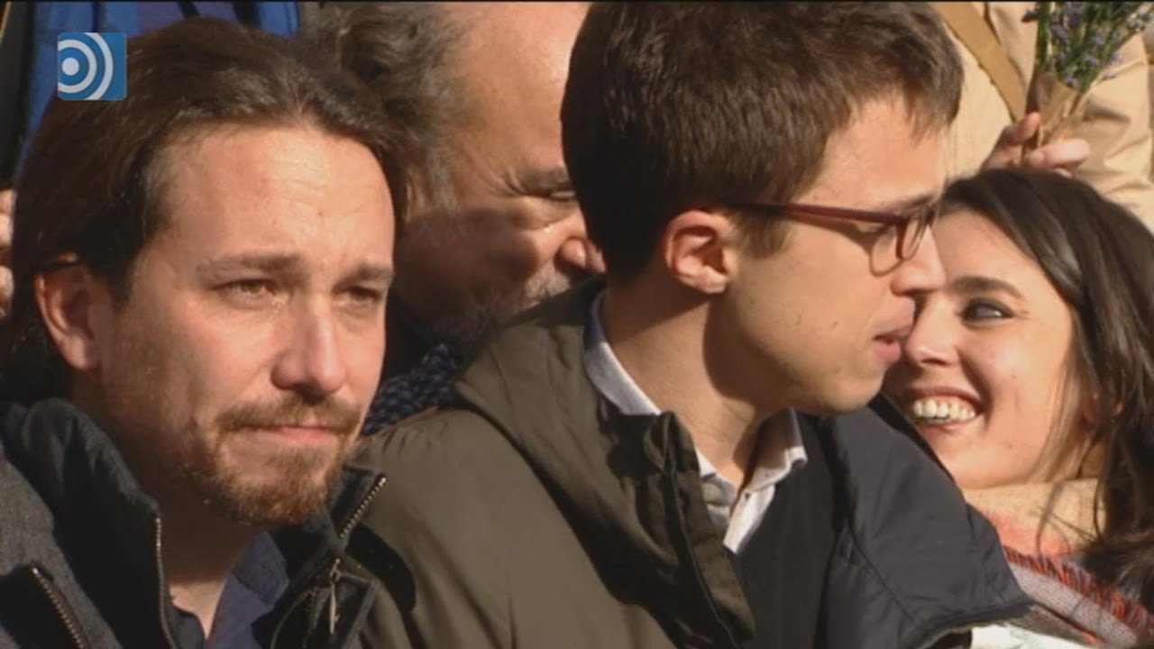 Las lágrimas de Pablo Iglesias a la salida del Congreso