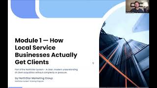 Module 1:How Local Businesses Actually Get Clients Through Social Media