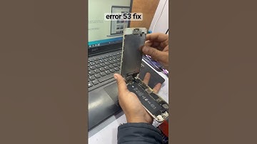 iphone 6,6s flashing error 53 fix #shorts