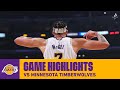 HIGHLIGHTS | Los Angeles Lakers vs. Portland Trail Blazers