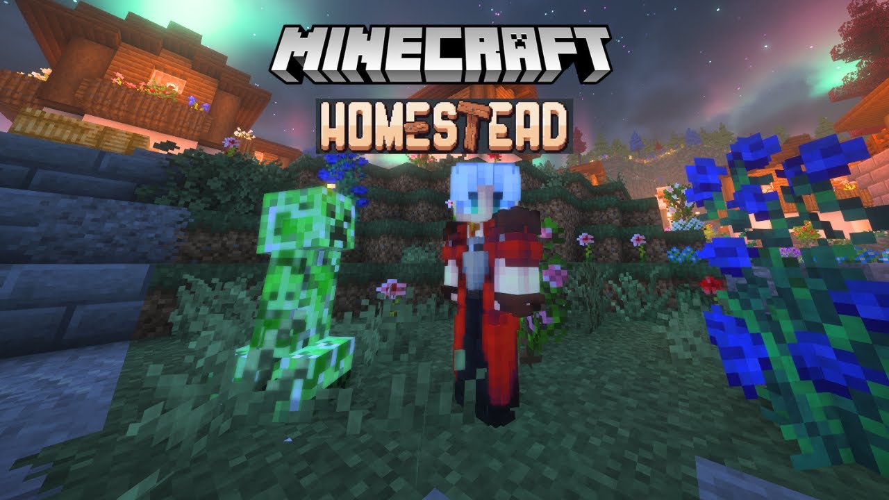 Minecraft Homested I Tried Living Peacefully in Minecraft | Homestead Modpack EP1 - YouTube