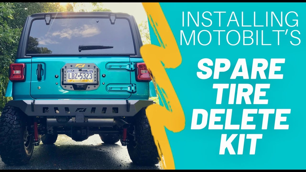 Installing MOTOBILT's Spare Tire Delete Kit