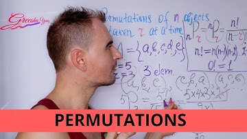 PERMUTATIONS of n different objects taken r at a time